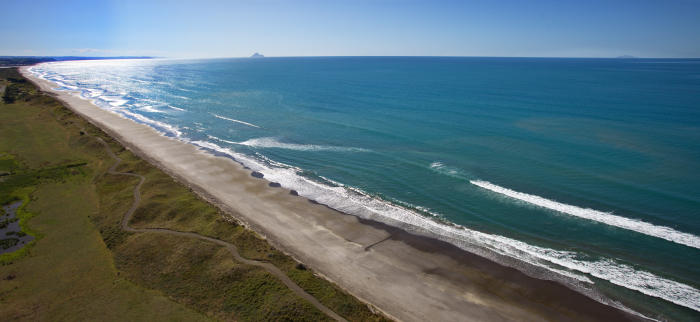 Photo of property: Miles and miles of sandy Beach - Dune bike trial on left