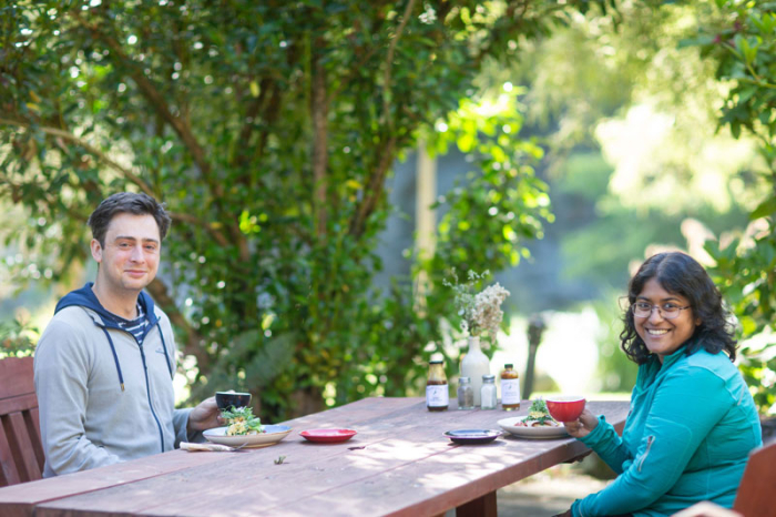 Photo of property: Breakfast is included in the main lodge